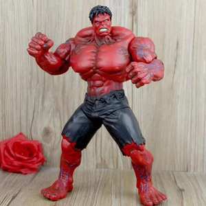 25Cm Màu Đỏ Hulks Hành Động Hình <span class=keywords><strong>Marvel</strong></span> Lựa Chọn 3D Bức Tượng PVC Bộ Sưu Tập Mô Hình Đồ Chơi Siêu Anh Hùng Cho Trẻ Em Trả thù Hulks - Product Image 4