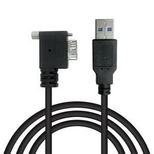 ที่มีคุณภาพสูง USB Micro B 3.0สกรูโค้งขวา-พร้อมกับ USB สายถ่ายโอนข้อมูลตัวผู้ที่3.0 - Product Image 3