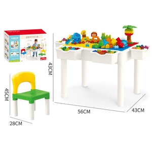 WOMA TOYS Wholesale EBay Hot Sale <strong>Multi</strong> <strong>Function</strong> Playing Desk Learning Drawing <strong>Game</strong> Big Building Block <strong>Table</strong> for Kids Jouet - Product Image 6