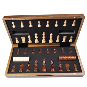 2025 nuevo juego de ajedrez de madera de aprendizaje educativo clásico de alta calidad - Product Image 4