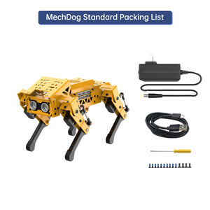 Hiwonder MechDog Control remoto AI Smart Quadruped Programación Robot Dog con controlador ESP32 Robot de codificación para la Educación