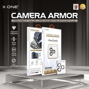 IPhone 16 Pro 16 Pro Max kamera Lens koruyucu için X-ONE Premium kamera koruyucu - Product Image 6