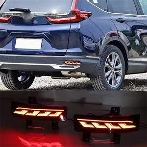 本田CRV CRV cr-v 2020 2021 2022 2023的带3功能转向灯尾灯的发光二极管后保险杠雾灯尾部制动灯反射器 - Product Image 3