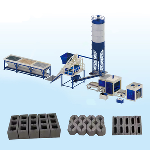 Máquina automática de ladrillos de cemento Máquina de fabricación de ladrillos sólidos huecos Línea de producción Máquina de hormigón para hacer bloques de ladrillos - Product Image 3