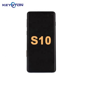 หน้าจอ OLED OEM พร้อมกรอบสำหรับ Samsung Galaxy,หน้าจอ AMOLED LCD S8 S8 Plus S9 S9 Plus S10 S10e S20 Plus
