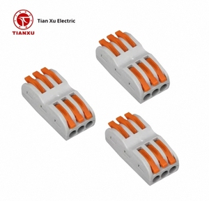 Spl-3 10A Đánh giá hiện tại 10 mảnh thiết lập đẩy-loại Docking parallelizer dây Splitter nhanh chóng khối thiết bị đầu cuối 3-trong 3-out kết nối - Product Image 1