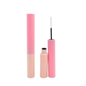 Bulk Order Wholesale 5ML Slim Plastic Makeup Container <strong>Slender</strong> Metallic Silk Screen Print Mini Mascara <strong>Tube</strong> - Product Image 2