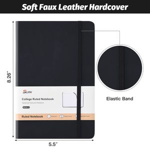 Factory Customized Direct Selling A4/B5 <strong>Notebook</strong> Simple Strap Leather Hardcover Office Stationery Writing Board Business - Product Image 2
