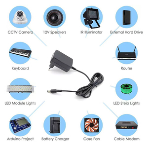Adattatore AC 2pin presa a muro di uscita 12V 24V DC alimentatore 1A 2A 2 5A 3A 4A 5Amp - Product Image 6