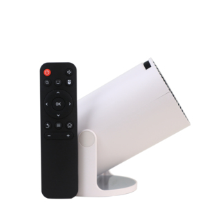 Sıcak satış HY300 Pro artı LCD değil DLP Android 11 Proyector Mini taşınabilir silindir 180 C dönebilir LCD projektör - Product Image 4