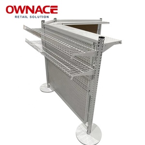 Kruideniersschappen Display Rack Wachtrij Systeem Rekken Display Rekken In-Wachtrij Merchandising Systeem - Product Image 4