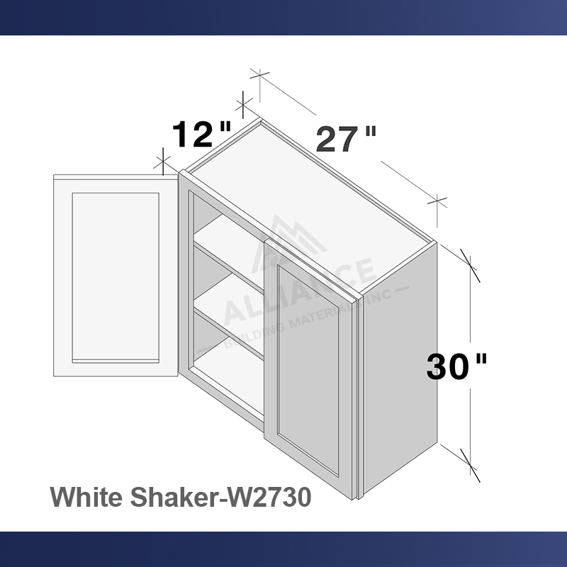 White Shaker-W2730