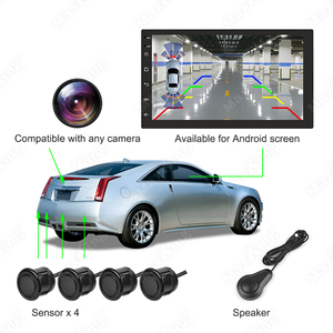 Sensores de estacionamiento de automóviles El Sistema de Ayuda de marcha atrás de detección inteligente se aplica a cualquier cámara de visión trasera y reproductor Android - Product Image 3