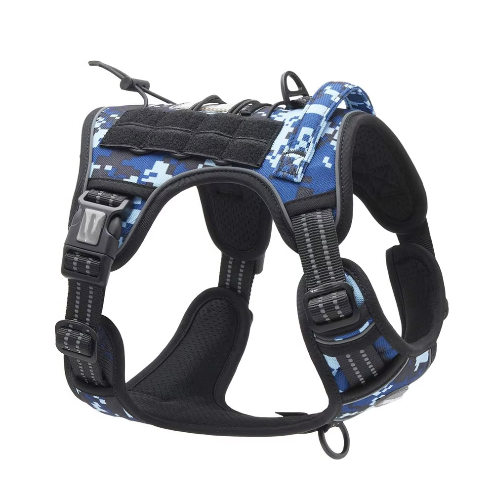 สายรัด-ลายพรางสีน้ำเงิน