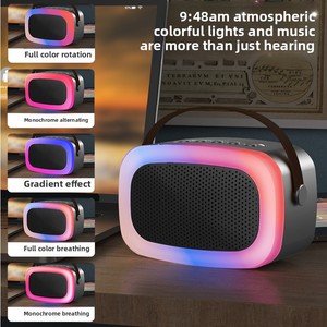 Multifunctional for <strong>Bluetooth</strong> Smart <strong>Speaker</strong> Easy-to-Carry for Indoor and Outdoor <strong>Use</strong> TF Card FM Radio USB for Karaoke Wireless - Product Image 5