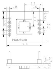 センサー低出力半導体Mems TVOCセンサーモジュール環境モニタリングセンサー - Product Image 6