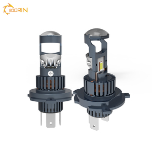 2025 yeni LED far H4 tak ve çalıştır H7 H11 LED ampuller 50W 5000LM 1:1 halojen Mini LED projektör Lens araç aydınlatma sistemi, - Product Image 2