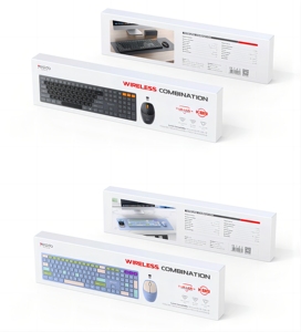 Yesido KB19双色110按钮内置驱动器2.4G无线键盘和鼠标套装 - Product Image 6