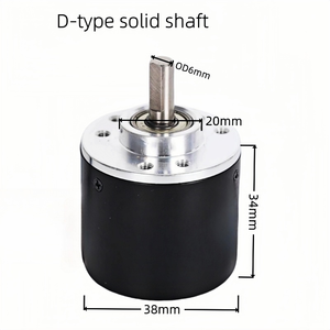 Custodia in metallo da 38mm 5-30V Encoder magnetico a motore personalizzabile Multi-giro Modbus Tamagawa valore assoluto a 21Bit - Product Image 6