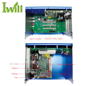 <strong>Compact</strong> 7th Gen I5 7360U Industrial PC with 6COM RS485 6USB 2LAN 9V to 36V Wide Voltage <strong>Embedded</strong> <strong>Computer</strong> for Industrial Use - Product Image 6