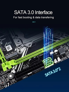 A buon mercato X79D scheda madre funziona con Xeon CPU LGA 2011 M.2 SATA3 combo 64GB memoria DDR3 RAM Kit - Product Image 5