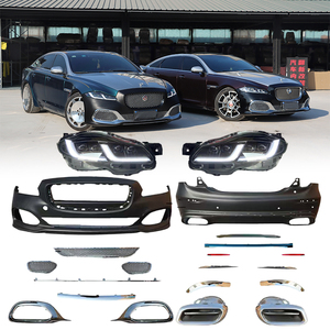 Jaguar XJL için yeni süper parlak dört gözlü farlar ile özelleştirilmiş ön ve arka tamponlar - Product Image 2