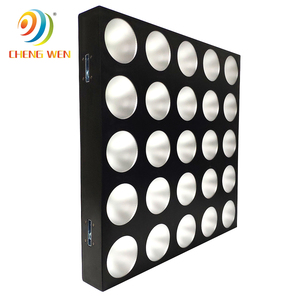 Fabrika doğrudan satış 25x12w RGBW 4in1 LED DMX Matrix Panel AYDINLATMA 5x5 DJ ekipmanları için kör ışık - Product Image 3
