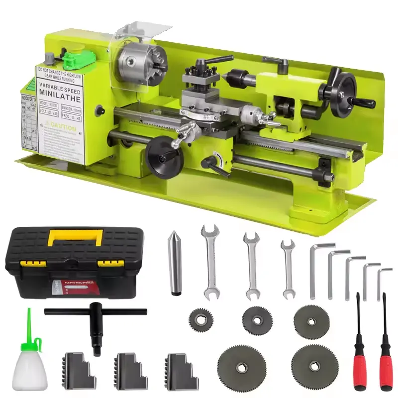 China precio directo de fábrica escritorio mini torno DRC0618 máquina de torno de banco barato