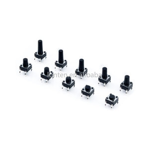 Interruttore a pulsante tattico personalizzato 6x6x6x5/4.3/6/7/8/9/10/11/12MM interruttore a pulsante 12V 4pin DIP Micro interruttore per TV/giocattoli/pulsante per uso domestico - Product Image 1