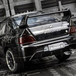 Diecast 1:32 Alloy <strong>Model</strong> LANCER Evolution lX <strong>EVO</strong> 9th Sound and Light Pullback Doors Open Metal Car <strong>Model</strong> Display Collection Toy - Product Image 5