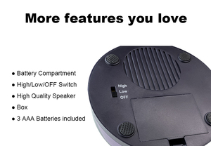 Grabadora personalizable de botones de voz-Zumbador de efecto de sonido portátil para oficina y entrenamiento de mascotas Botón parlante electrónico OEM - Product Image 2