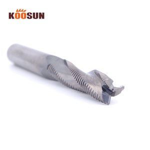 Koosun ดอกกัดคาร์ไบด์แข็งผิวหยาบ16mm ขอบคลื่นงานไม้ CNC ดอกกัดเราเตอร์หยาบ3ขลุ่ย - Product Image 5