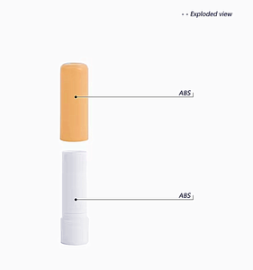 Manufacture Cosmetic Hot Item Low Price Plastic <strong>Dome</strong> Top Cosmetic Lip Balm <strong>Tube</strong> Lipbalm Packaging Lip Stick <strong>Tube</strong>