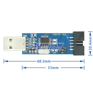 51 AVR programcı ISP USBASP İndirici USBISP kablosu