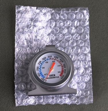 silver plastic bag