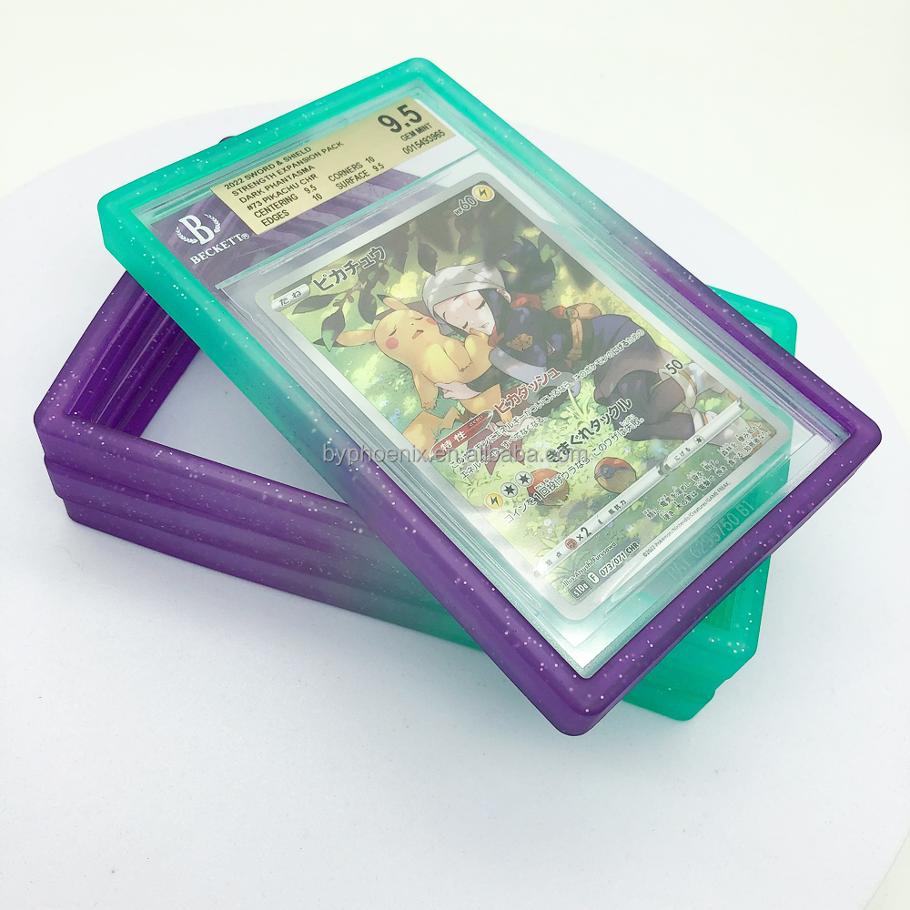 BGS Degradado Púrpura y Verde con Brillo