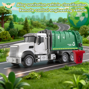 YF 4 Kênh RC Vệ sinh Xe Tải 1:14 RC Xe Tải Rác Đồ Chơi 27Mhz Điều Khiển Từ Xa Xe Ô Tô Đồ Chơi Với Ánh Sáng - Product Image 2