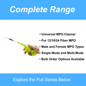 ZIFONIC Fiber optik MPO temizleyici temizleme kiti aracı için yama kablosu konektörü Pigtail bakım FTTH uygulama 13-Month - Product Image 2