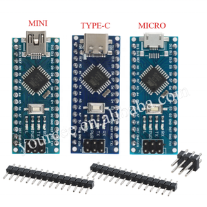 Nano V3.0 Entwicklungs platine Mini/Typ C/Micro-USB-Anschluss CH340/FT232-Treiber ATmega328P/ATMEGA328PB geschweißt, nicht geschweißt - Product Image 1