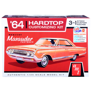 DCD Skill 2 Model Kit 1964 Mercury <strong>Marauder</strong> Fastback 1/25 Scale AMT 3-in-1 Kit Fast Building Block <strong>Set</strong> for Model Car Enthusiasts - Product Image 1