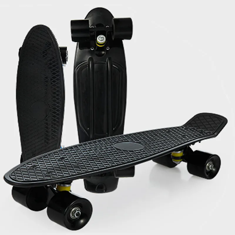 4 ruote di skateboard di plastica 22 in penny consiglio