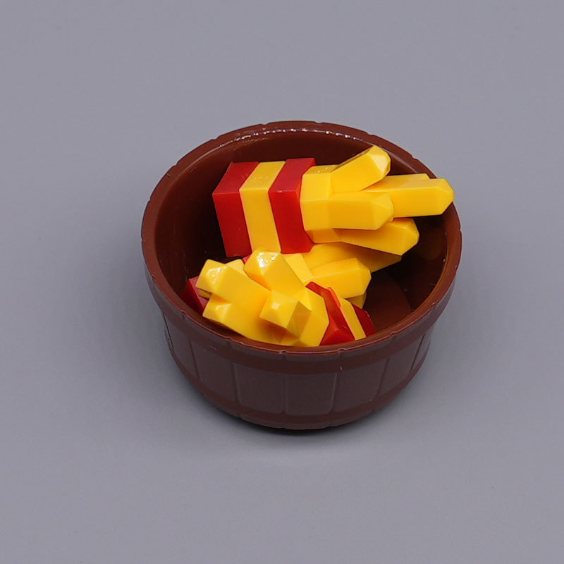 Frites Fast Food avec Bol (3 Pcs)