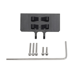 1/24 simülasyon Model araba alüminyum alaşım direksiyon Servo montaj eksenel SCX24 Emax es08ma RC araba DIY parçaları - Product Image 1