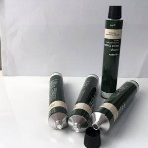 มืออลูมิเนียมนุ่มบรรจุภัณฑ์เครื่องสำอางครีมหลอดโลหะมันวาว OEM ODM โรงงานมาสคาร่ากาวหกเหลี่ยมหลอดเปล่า - Product Image 4