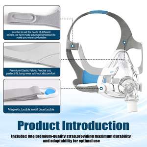 Courroie de couvre-chef de masque CPAP de remplacement de qualité durable Compatible Resmed Airfit Air Touch F20 F10 N20 N10 Courroie Cpap - Product Image 4