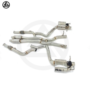 Ống xả csz cho Mercedes-Benz C43 W205 AMG 3.0T 2017-2023 SS304 Muffler valved exhaust Sport catback - Product Image 6