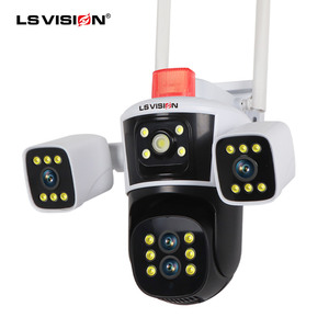 LS VISION 3.5 Inch 3 Screens Motion Detection 12MP HD 2.4Ghz Wifi PTZ <strong>Camera</strong> Multi-lens Automatic Tracking <strong>Camera</strong> - Product Image 2
