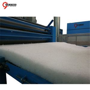 Linea di produzione del feltro di scarto con la linea di produzione della mobilia del materasso della trapunta di ovatta della punzonatrice dell'ago della trapunta trasversale di cardatura - Product Image 6