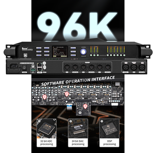 Nuoxun Audio Professional 4 <strong>Input</strong> 8 Output 96K Dsp Fir signal Processors for pa System - Product Image 6