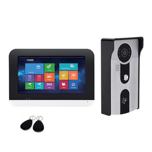 Venta caliente IP TCP Doorphone 7 pulgadas pantalla táctil completa 1080P Video intercomunicador Video puerta teléfono apartamento sistema de seguridad - Product Image 3